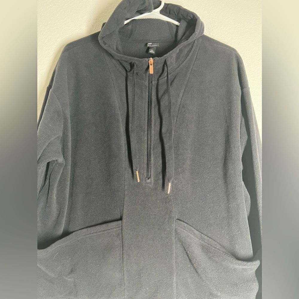 All in Motion Women’s Fleece Hoodie Size XXL Black - Picture 3 of 8